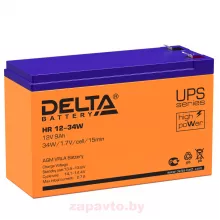 DELTA BATTERY HR 12-34W