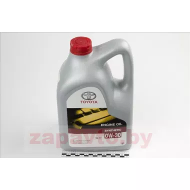 TOYOTA  ENGINE OIL 0W-30, 5л