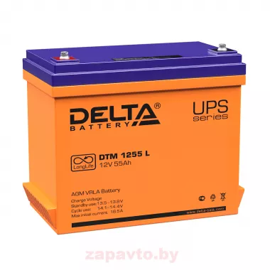 DELTA BATTERY DTM 1255 L