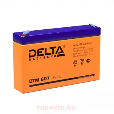 DELTA BATTERY DTM 607