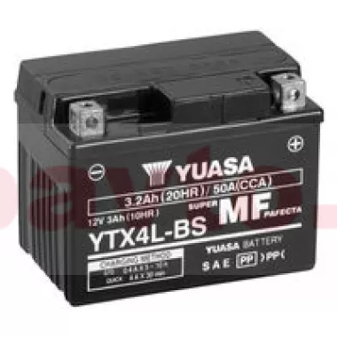 YUASA YTX4LBS