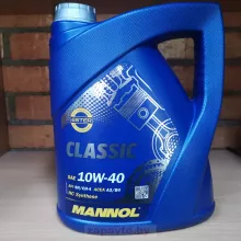 MANNOL 7501 Classic 10W-40 SN/CH-4 ESTER 5л