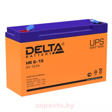 DELTA BATTERY HR 6-15