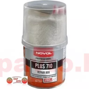 NOVOL PLUS 710 ремкомплект для пластика со стеклотканью 0,25 кг