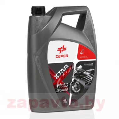 CEPSA XTAR MOTO 4T GP 10W50, 4л