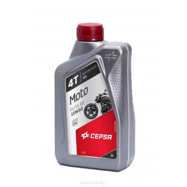 CEPSA MOTO 4T RUTA 66 15W50, 1L