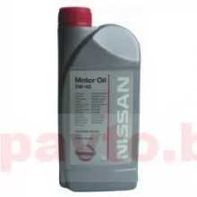 NISSAN Motor Oil 5W-40, 1 л.