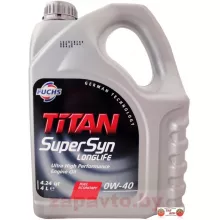 TITAN SUPERSYN LONGLIFE SAE 0W-40 4l