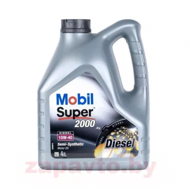 MOBIL 10W40 SUPER 2000 X1 DIESEL/4