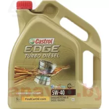 CASTROL EDGE Turbo Diesel 5W-40 5 л 1535BD