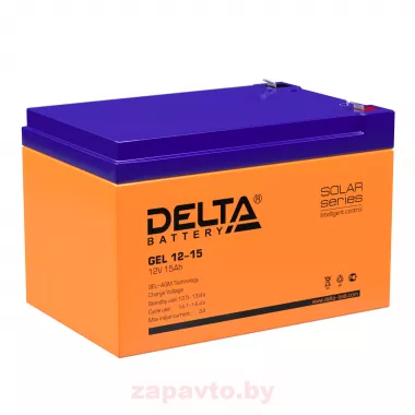 DELTA BATTERY GEL 12-15