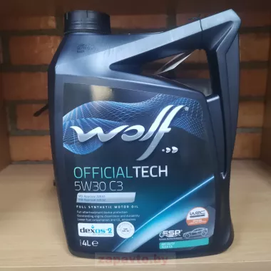 WOLF OfficialTech 5W-30 C3 4 л