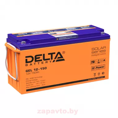 DELTA BATTERY GEL 12-150