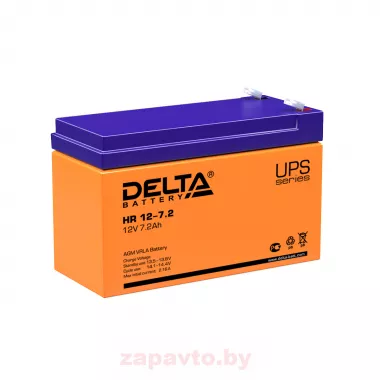 DELTA BATTERY HR 12-7.2