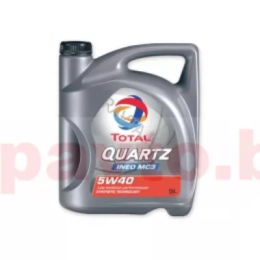 TOTAL QUARTZ INEO MC3 5W-40, 5L