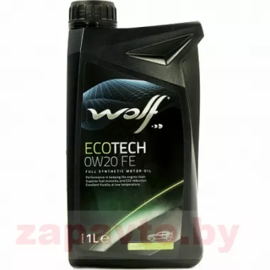 WOLF EcoTech 0W20 SP/RC G6 FE 1 л / 16153/1