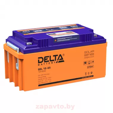 DELTA BATTERY GEL 12-65