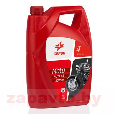 CEPSA MOTO 4T RUTA 66 20W50 4L