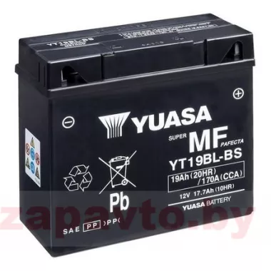 YUASA YT19BLBS