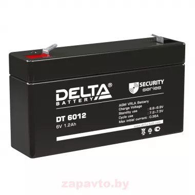 DELTA BATTERY DT 6012