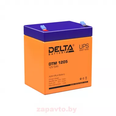 DELTA BATTERY DTM 1205