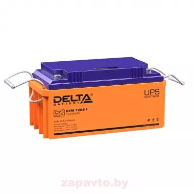 DELTA BATTERY DTM 1265 L