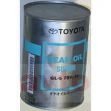 TOYOTA  GEAR OIL SUPER, 75W-90 GL-5, 1л
