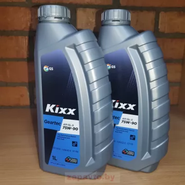 KIXX 75W90 1L МАСЛО ТРАНСМИССИОННОЕ GEARTEC GL-5 (L2962AL1E1)