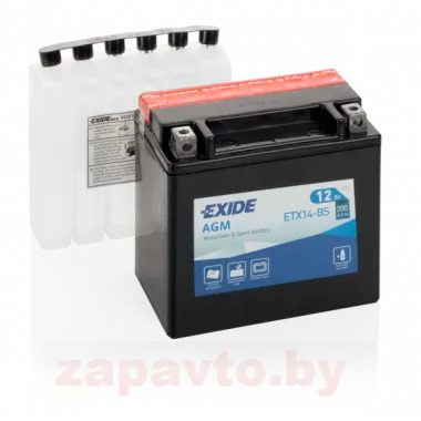 EXIDE ETX14-BS