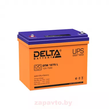 DELTA BATTERY DTM 1275 L