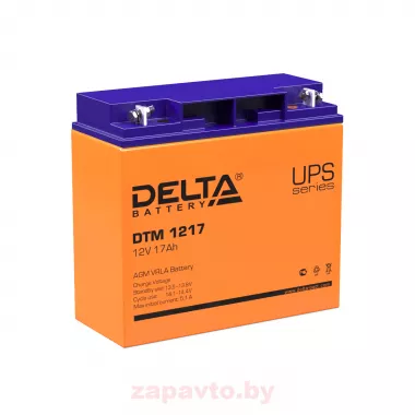 DELTA BATTERY DTM 1217