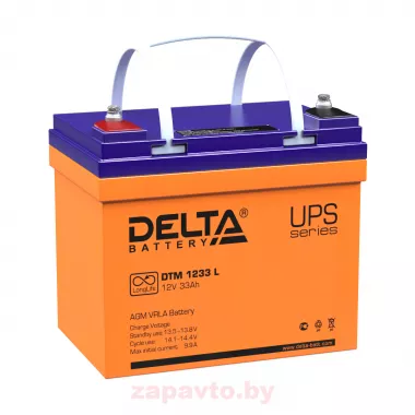 DELTA BATTERY DTM 1233 L