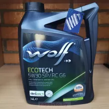 WOLF EcoTech 5W-30 SP/RC D1-3 4 л / 16175/4