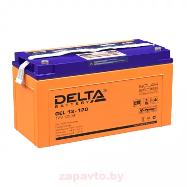 DELTA BATTERY GEL 12-120