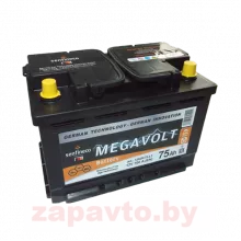 MEGAVOLT SENFINECO 12V 75AH 700А +L