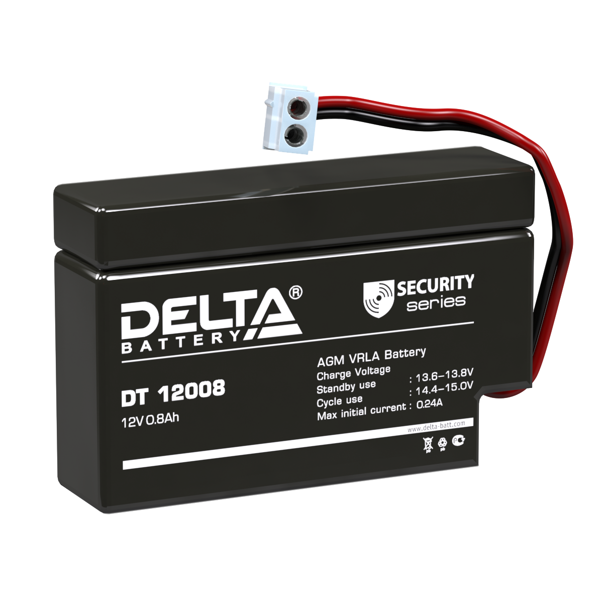 DELTA BATTERY DT 12008