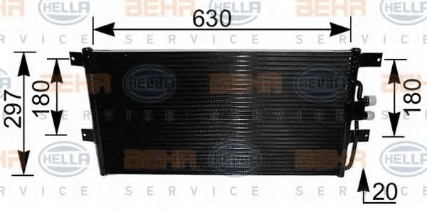 BEHR HELLA SERVICE 8FC 351 037-431