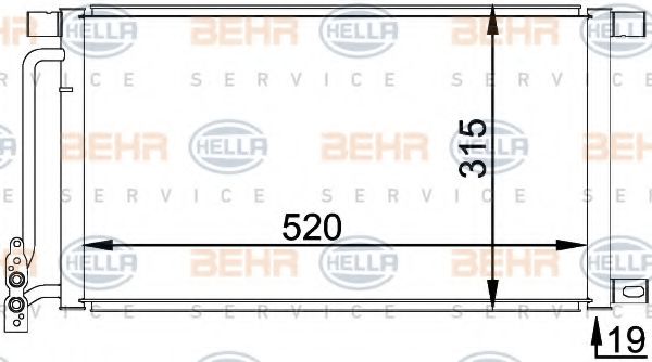 BEHR HELLA SERVICE 8FC 351 038-211