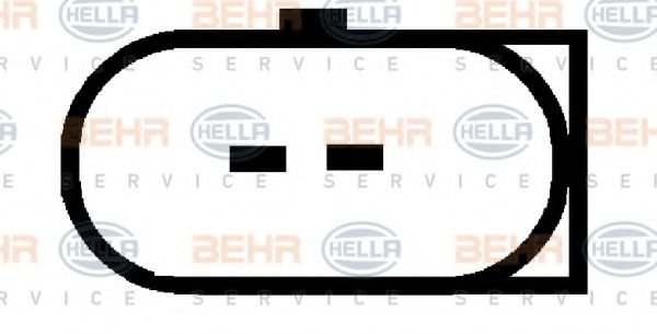 BEHR HELLA SERVICE 8FK 351 132-611