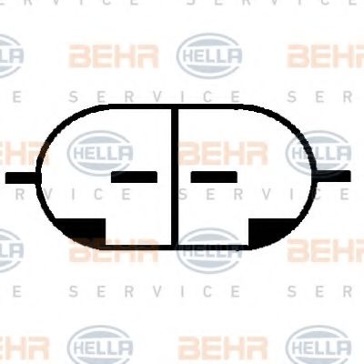 BEHR HELLA SERVICE 8FK 351 134-621