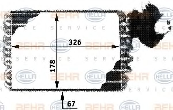 BEHR HELLA SERVICE 8FV 351 210-121