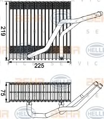 BEHR HELLA SERVICE 8FV 351 210-541