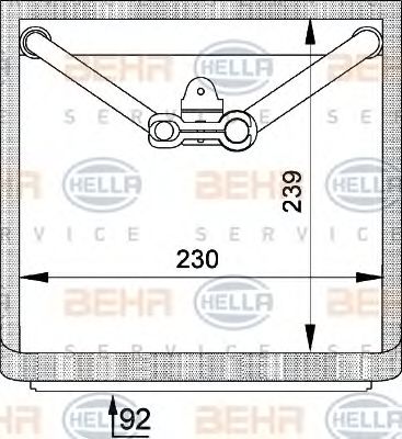 BEHR HELLA SERVICE 8FV 351 210-751