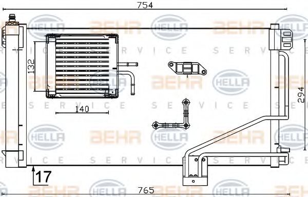 BEHR HELLA SERVICE 8FC 351 301-344