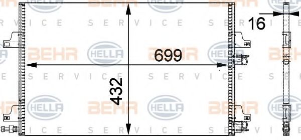 BEHR HELLA SERVICE 8FC 351 301-631