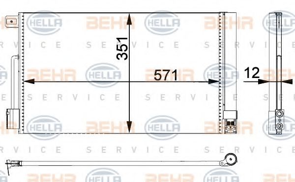 BEHR HELLA SERVICE 8FC 351 301-651