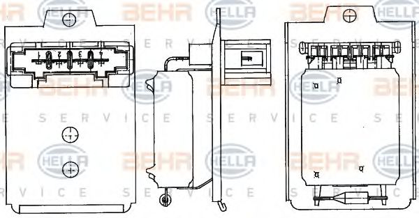 BEHR HELLA SERVICE 9ML 351 303-261