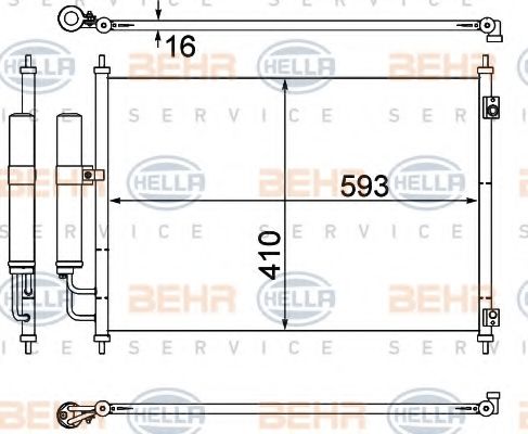 BEHR HELLA SERVICE 8FC 351 308-771