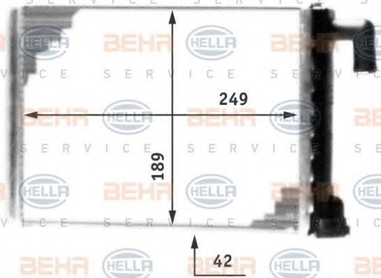 BEHR HELLA SERVICE 8FH 351 312-331