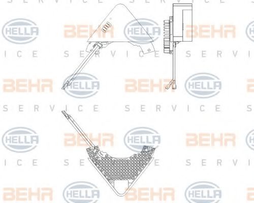 BEHR HELLA SERVICE 5HL 351 321-271